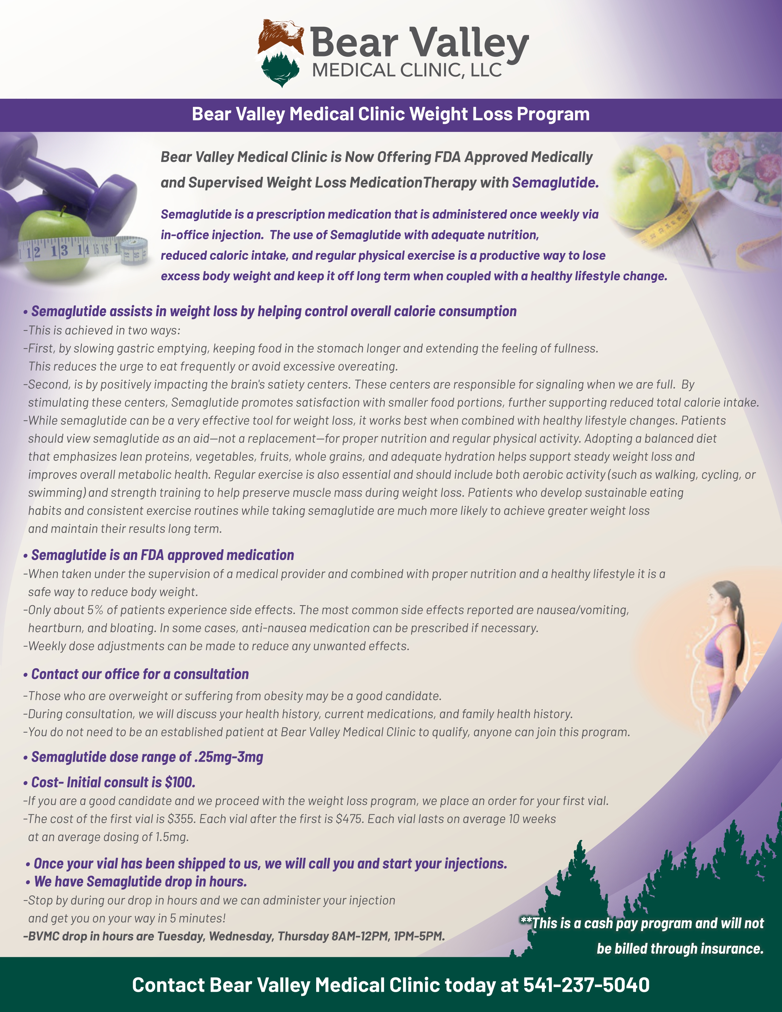 Bear Valley Medical Clinic Weight Loss Program